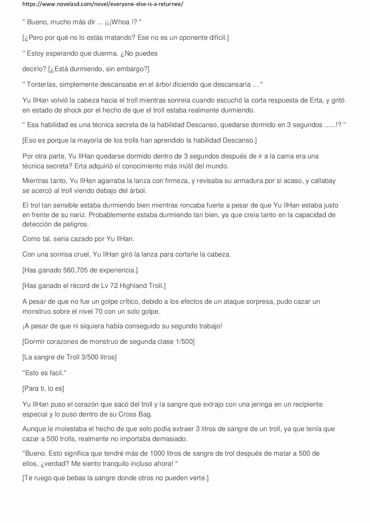 Everyone Else Is A Returnee (Novela) - Capítulo 38 - Página 6 - LectorTMOo