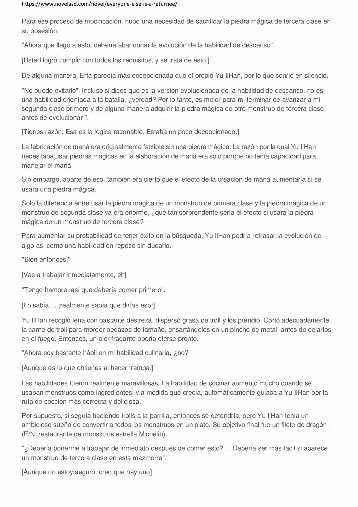 Everyone Else Is A Returnee (Novela) - Capítulo 39 - Página 2 - LectorTMOo
