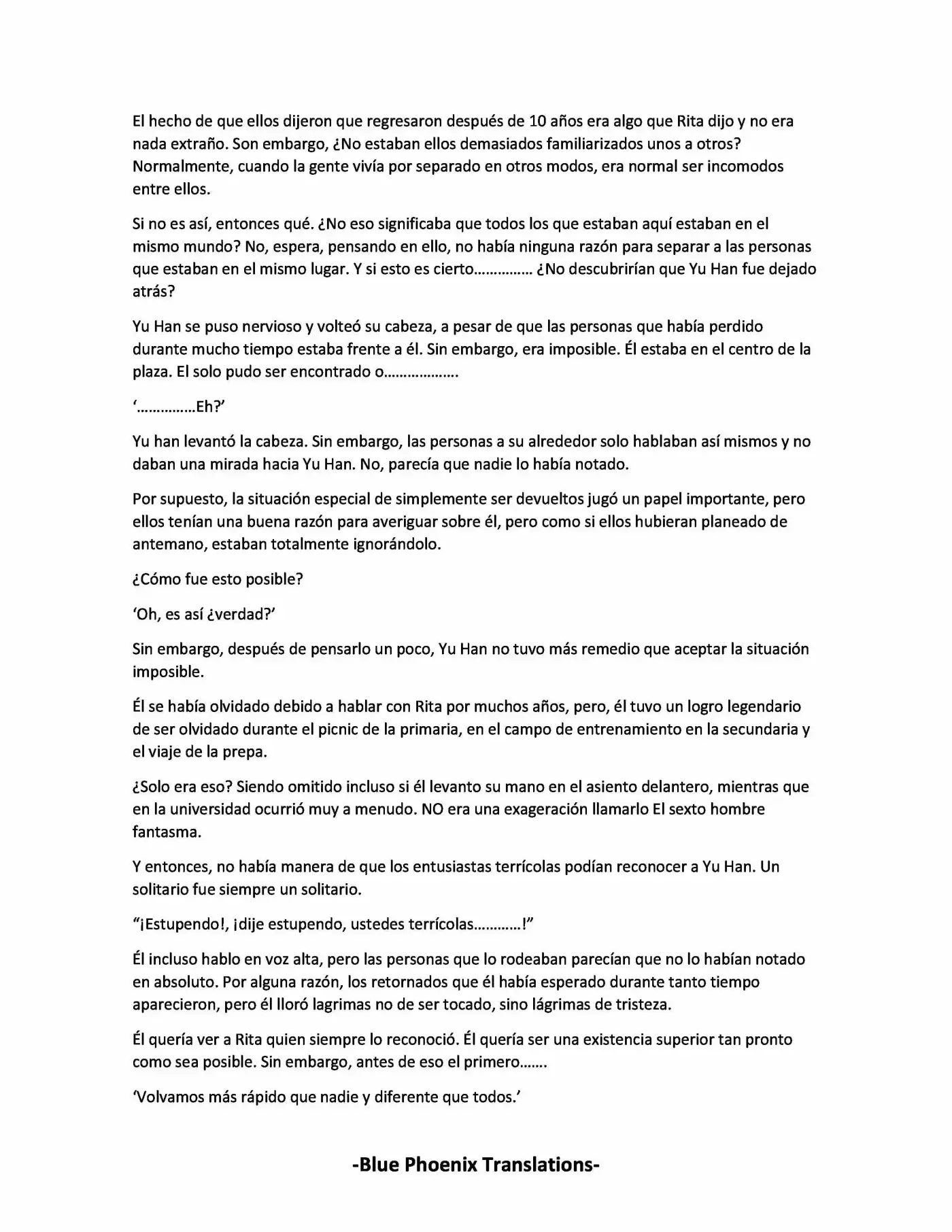 Everyone Else Is A Returnee (Novela) - Capítulo 4 - Página 4 - LectorTMOo