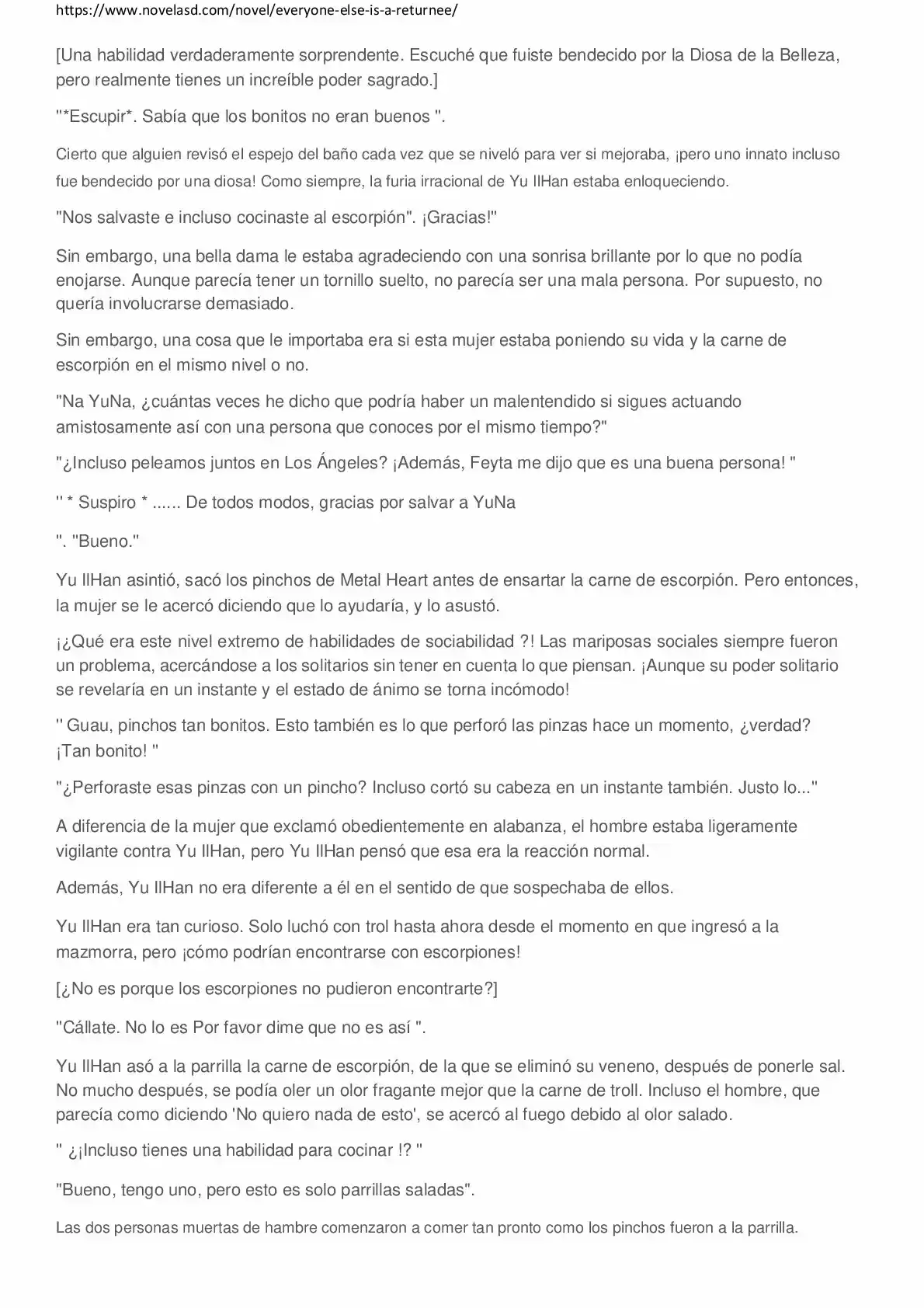 Everyone Else Is A Returnee (Novela) - Capítulo 41 - Página 2 - LectorTMOo