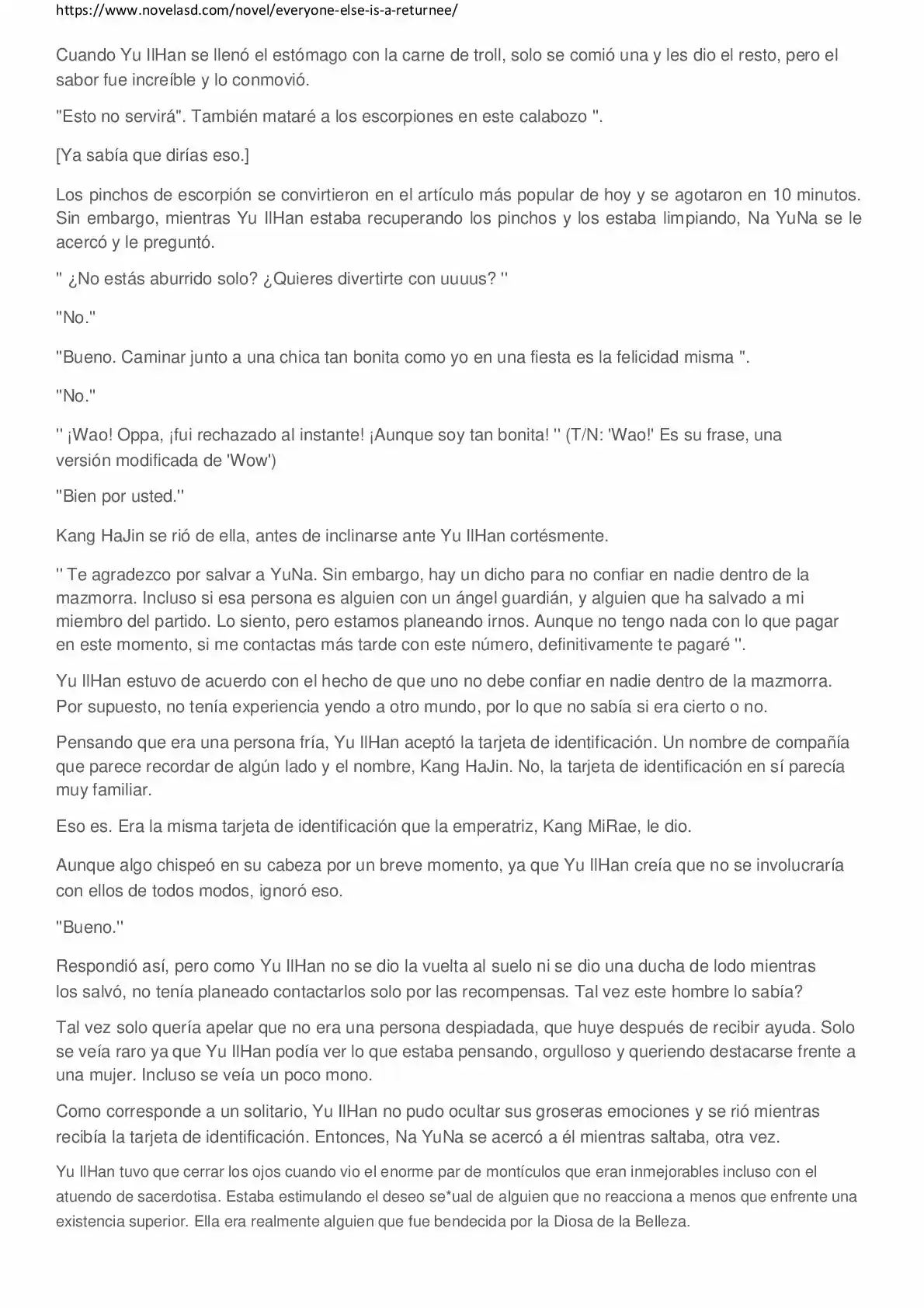 Everyone Else Is A Returnee (Novela) - Capítulo 41 - Página 3 - LectorTMOo