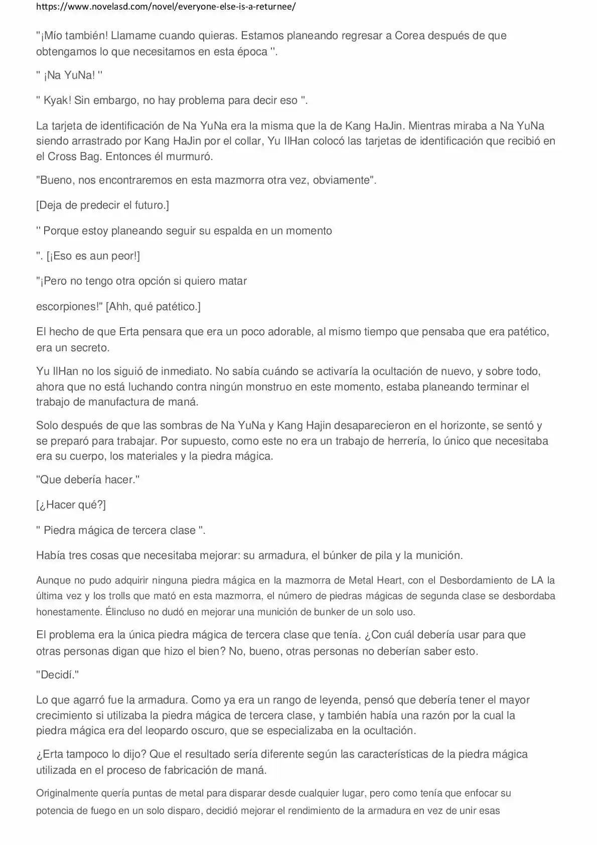 Everyone Else Is A Returnee (Novela) - Capítulo 41 - Página 4 - LectorTMOo