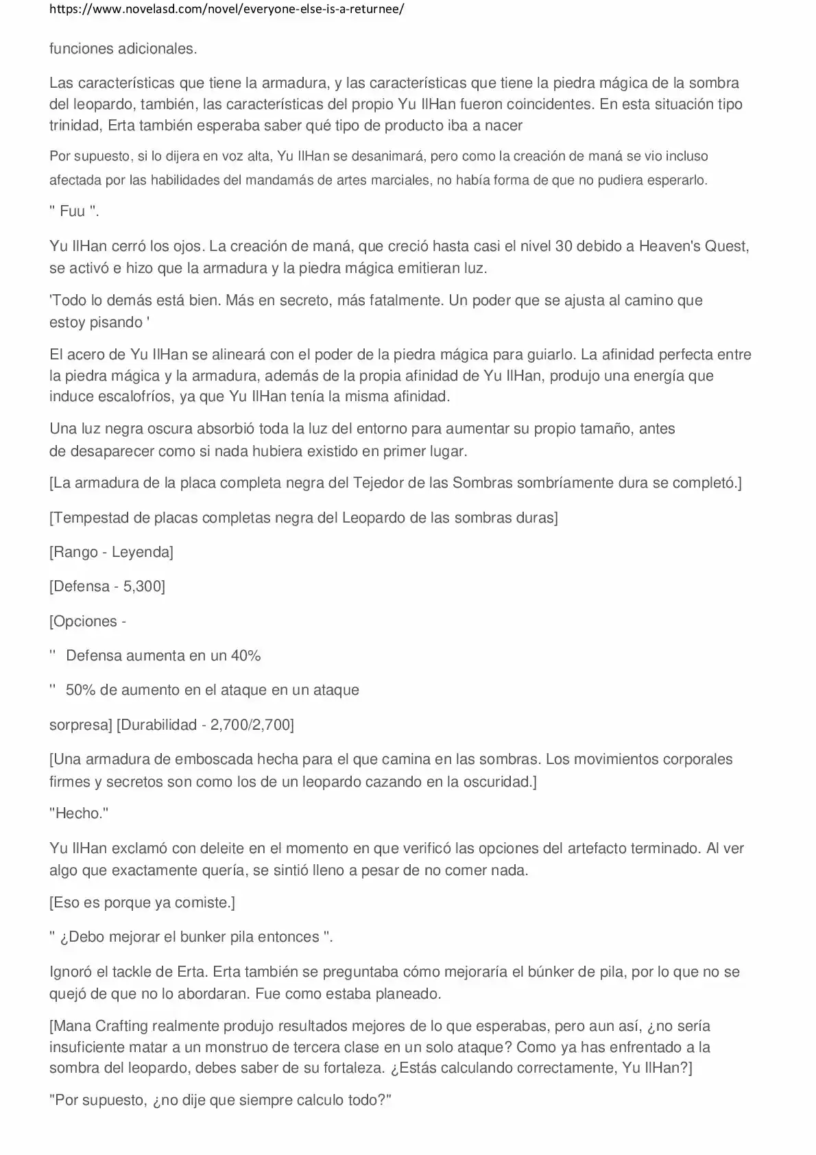 Everyone Else Is A Returnee (Novela) - Capítulo 41 - Página 5 - LectorTMOo