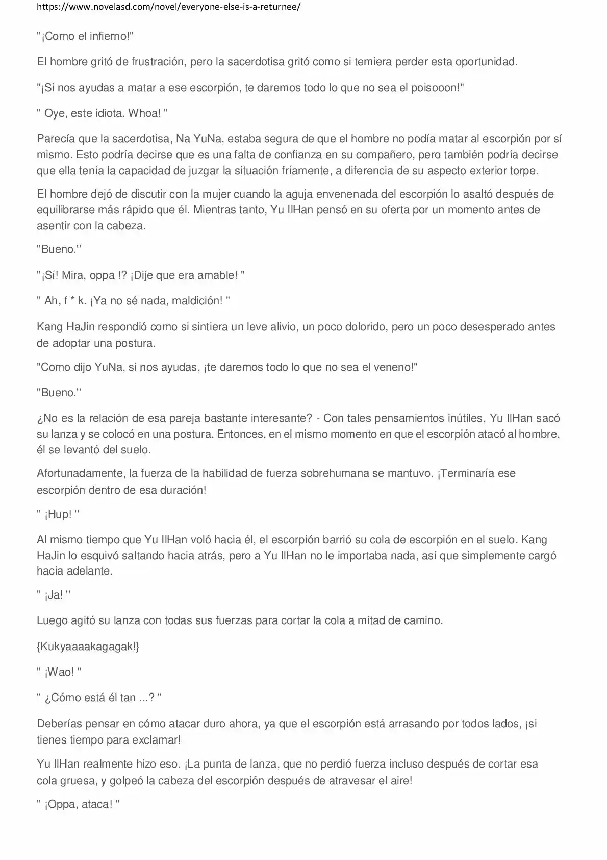 Everyone Else Is A Returnee (Novela) - Capítulo 43 - Página 2 - LectorTMOo