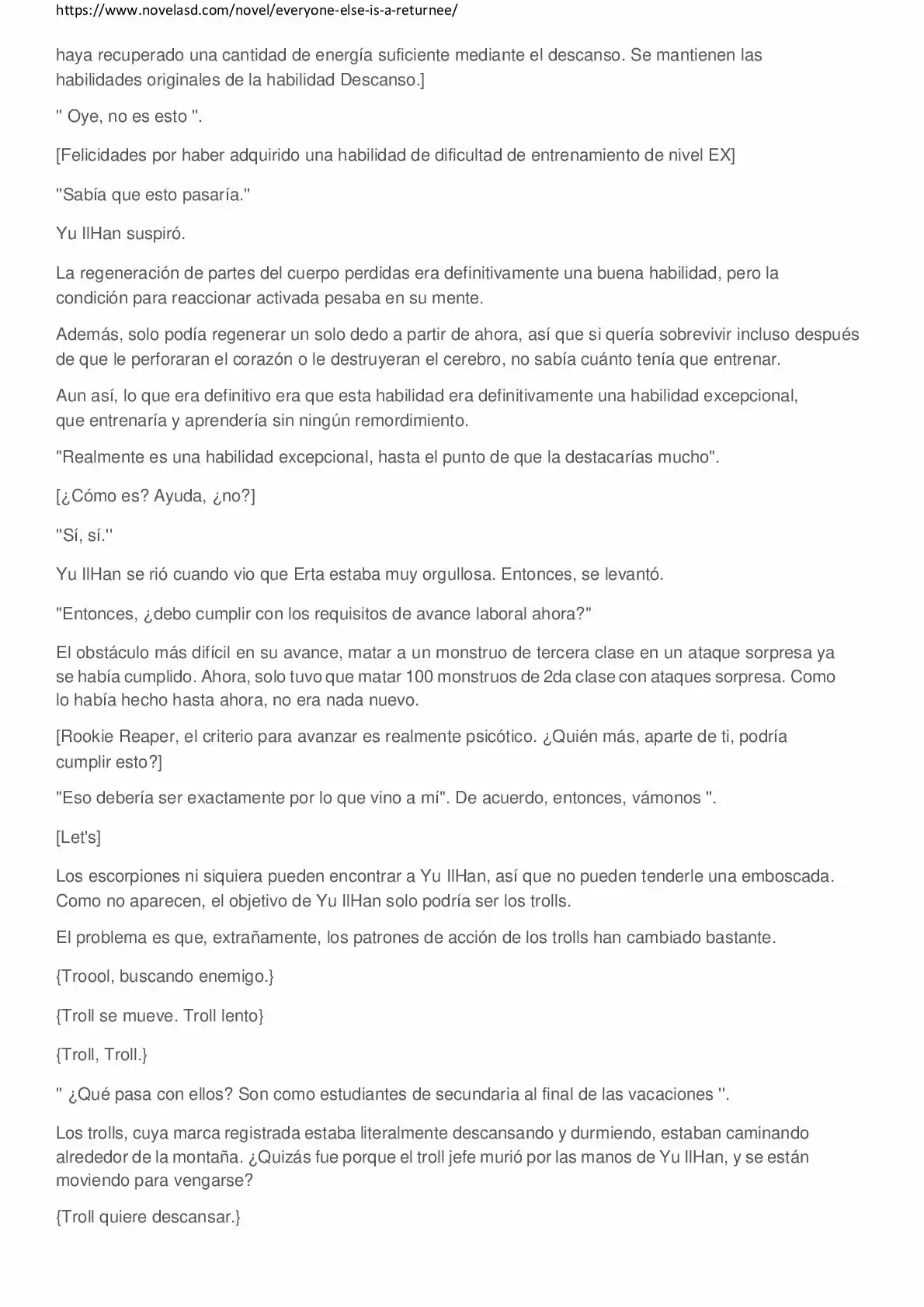Everyone Else Is A Returnee (Novela) - Capítulo 44 - Página 2 - LectorTMOo