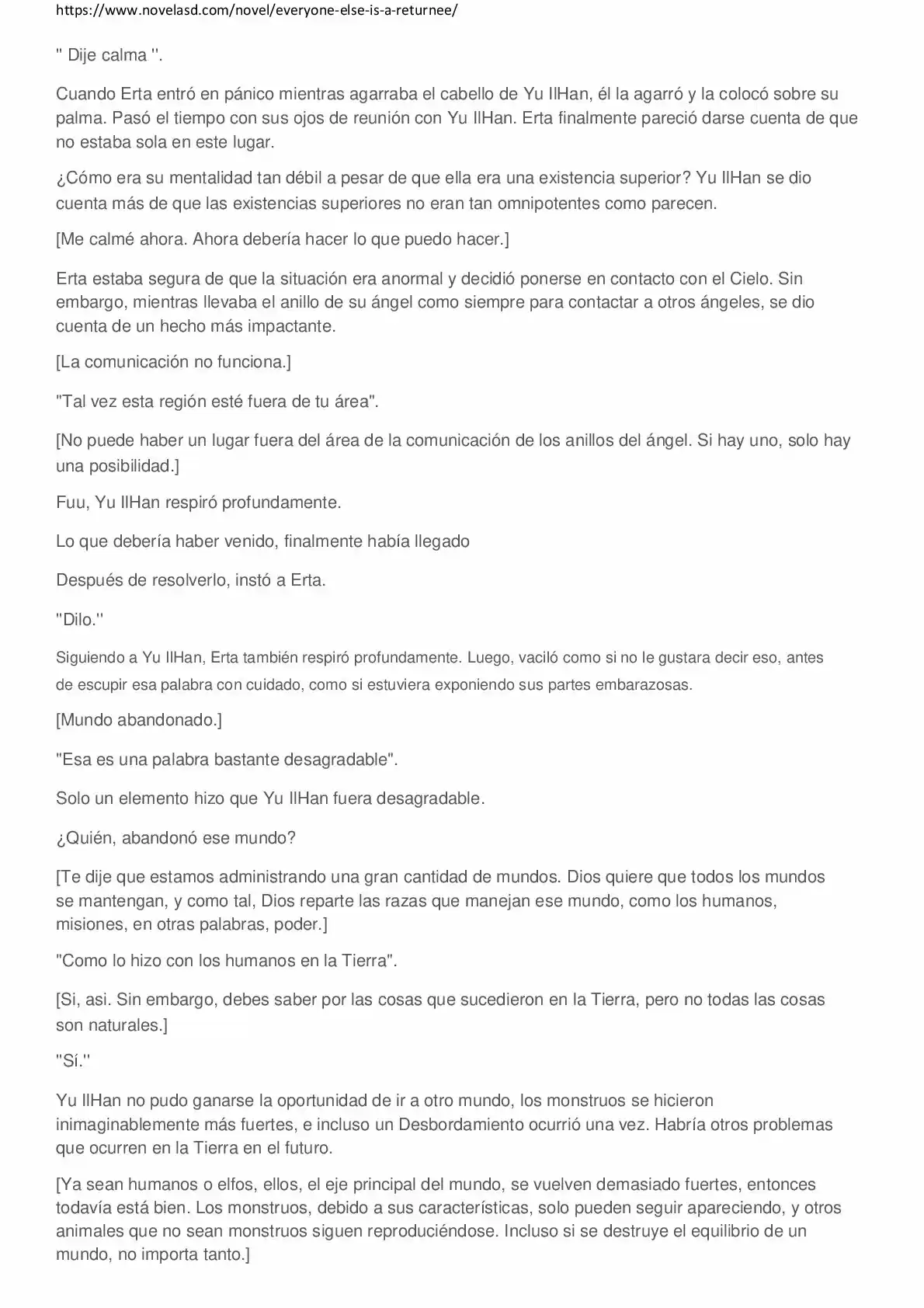 Everyone Else Is A Returnee (Novela) - Capítulo 44 - Página 5 - LectorTMOo