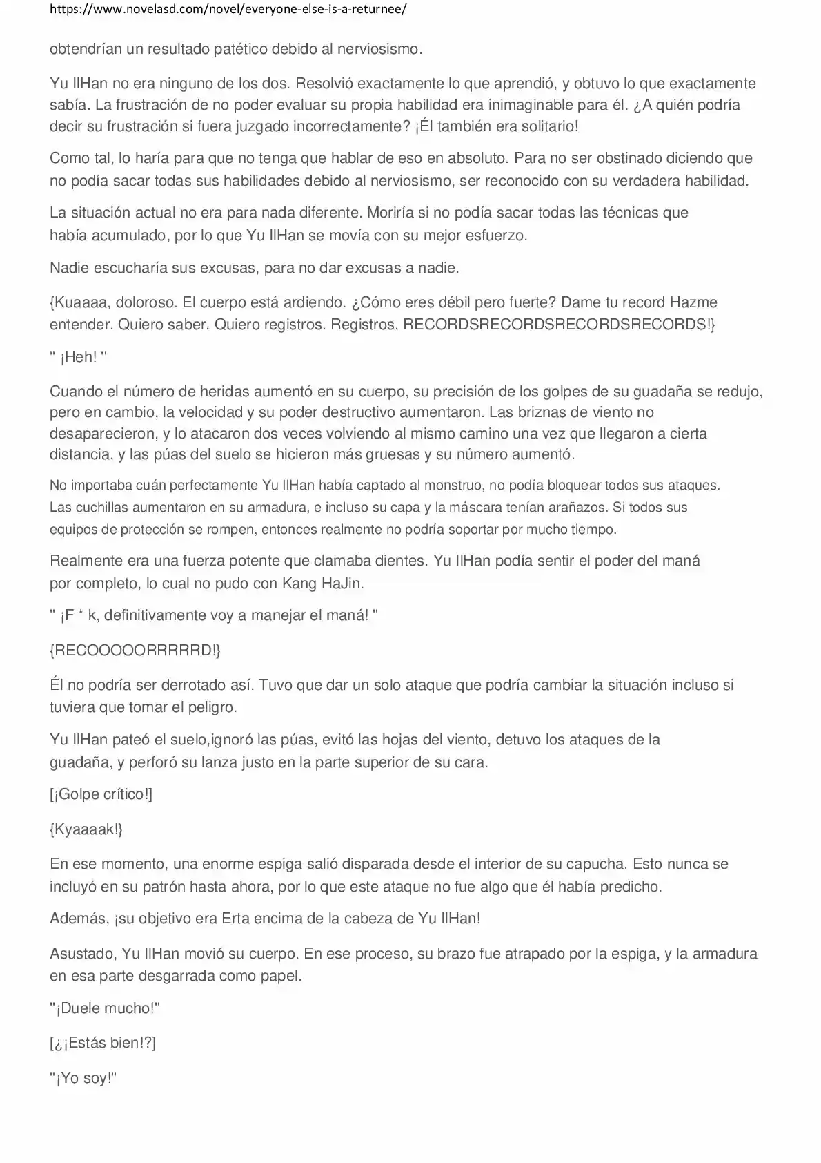 Everyone Else Is A Returnee (Novela) - Capítulo 45 - Página 4 - LectorTMOo