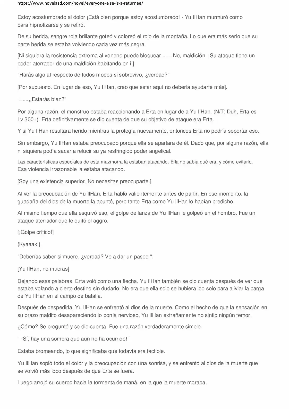 Everyone Else Is A Returnee (Novela) - Capítulo 45 - Página 5 - LectorTMOo