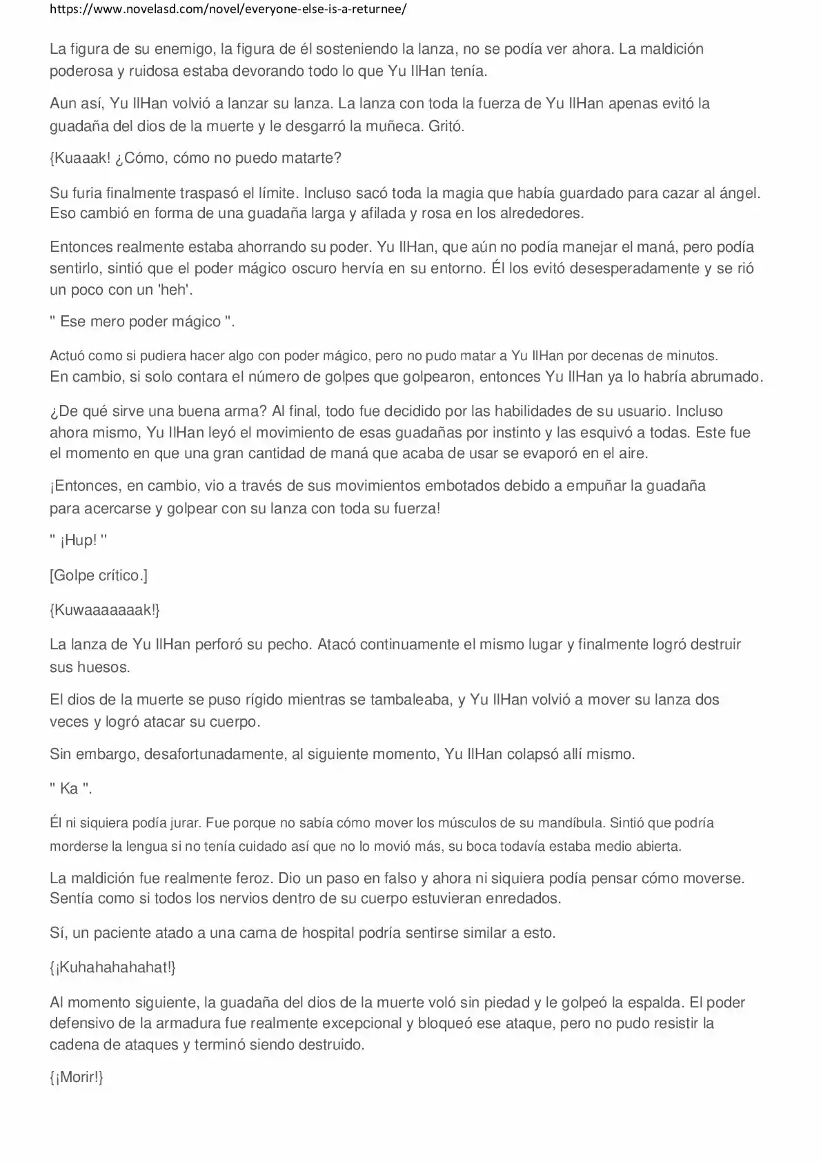 Everyone Else Is A Returnee (Novela) - Capítulo 46 - Página 3 - LectorTMOo