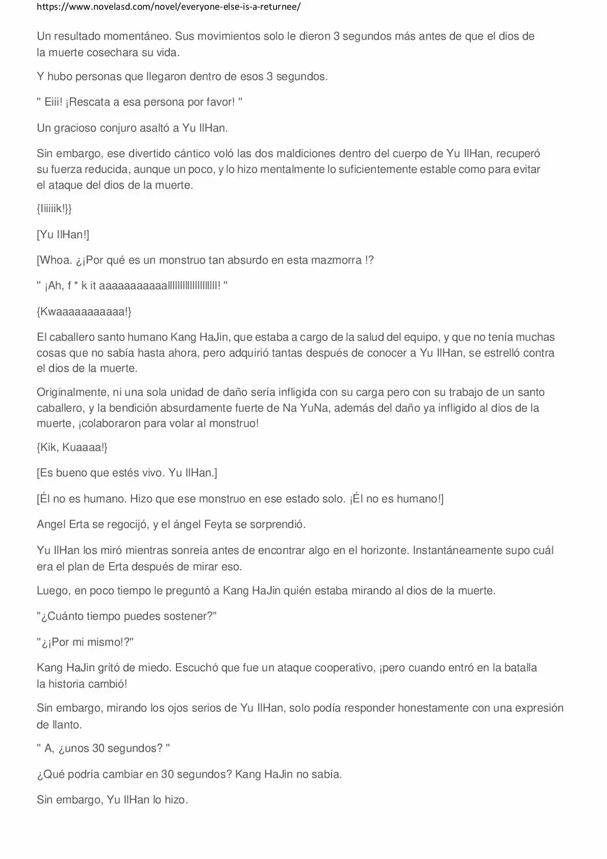 Everyone Else Is A Returnee (Novela) - Capítulo 46 - Página 5 - LectorTMOo