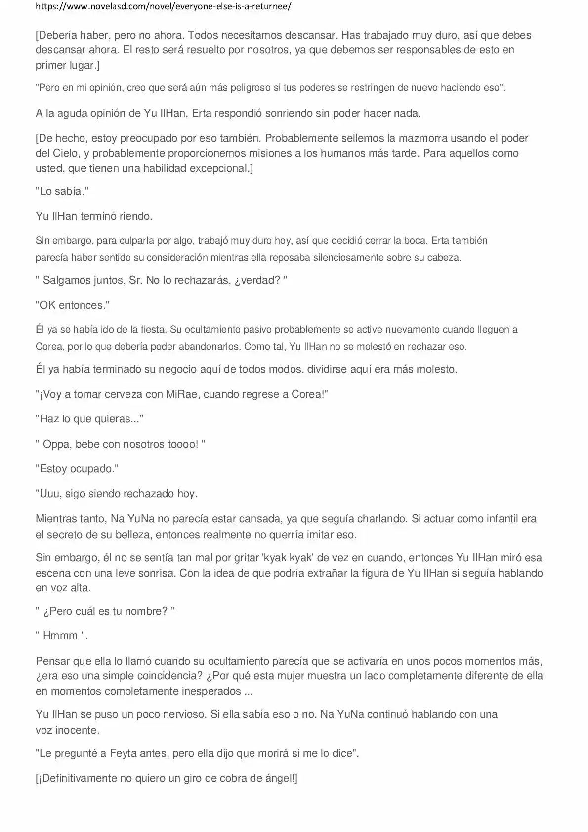 Everyone Else Is A Returnee (Novela) - Capítulo 48 - Página 2 - LectorTMOo
