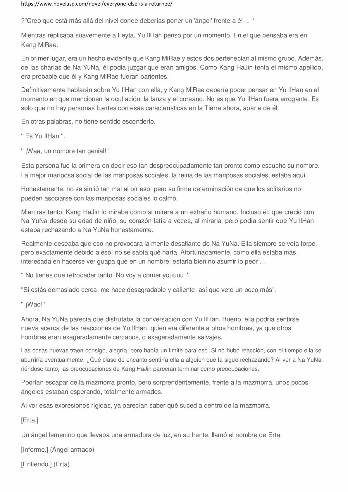Everyone Else Is A Returnee (Novela) - Capítulo 48 - Página 3 - LectorTMOo