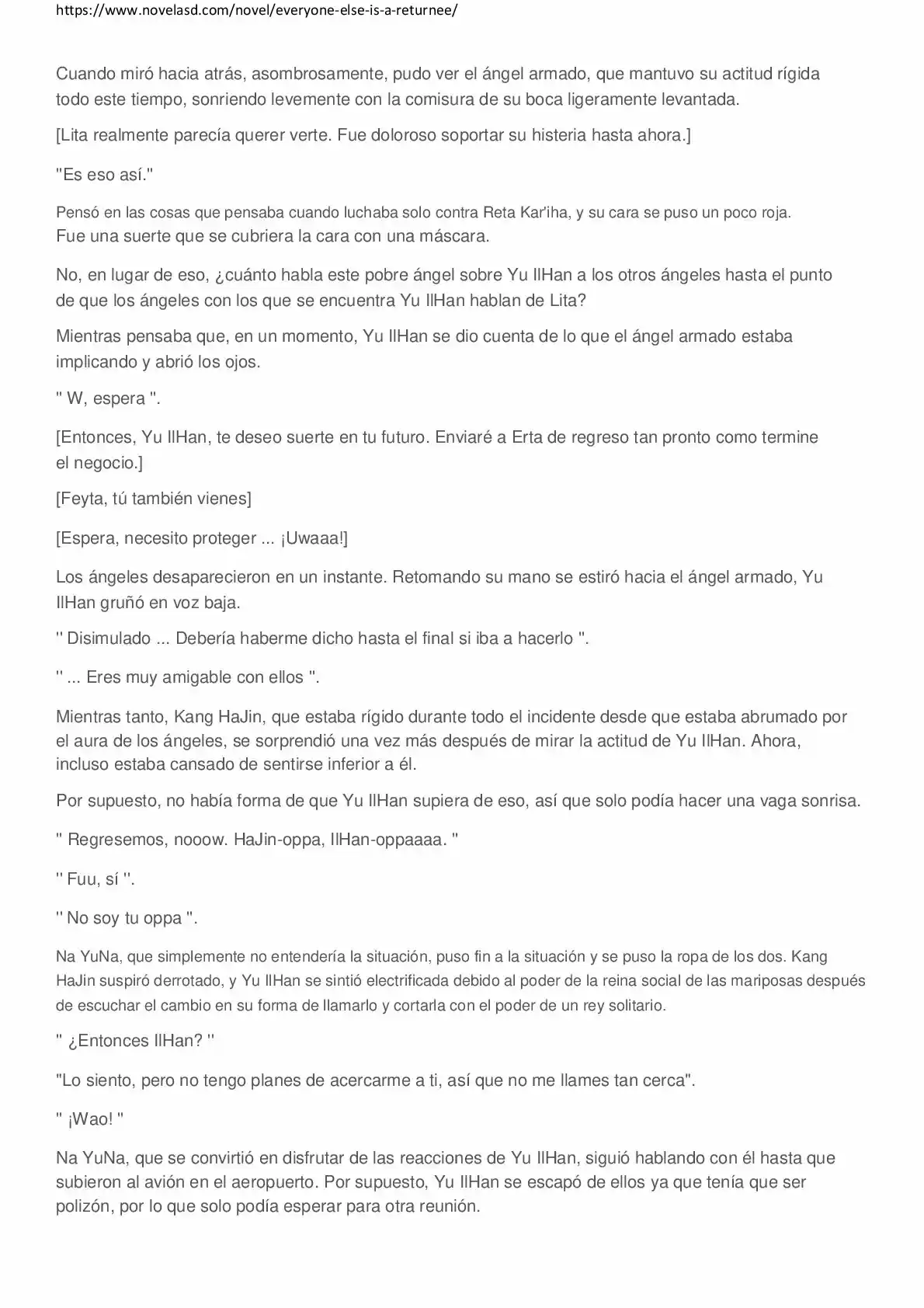 Everyone Else Is A Returnee (Novela) - Capítulo 48 - Página 5 - LectorTMOo