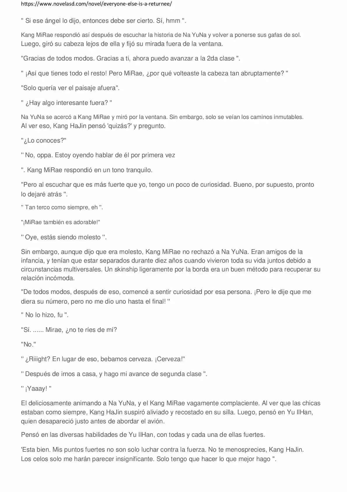 Everyone Else Is A Returnee (Novela) - Capítulo 49 - Página 2 - LectorTMOo