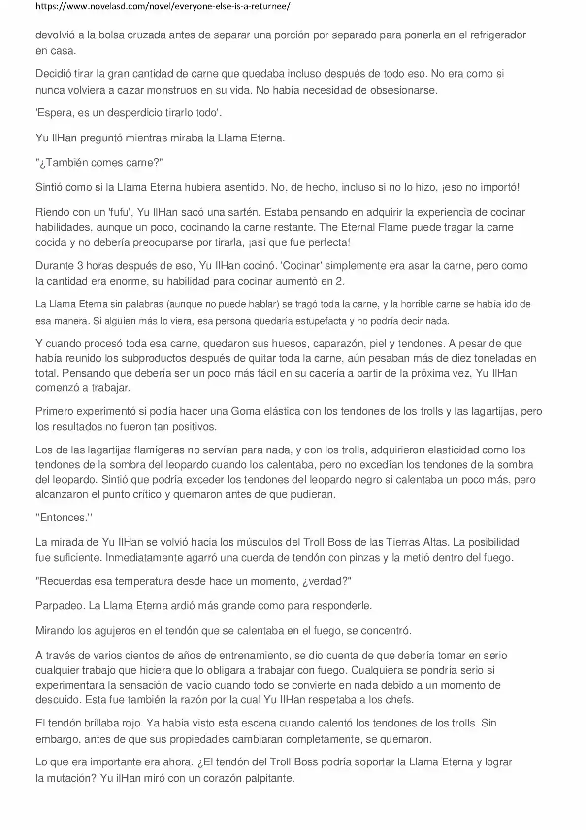 Everyone Else Is A Returnee (Novela) - Capítulo 49 - Página 4 - LectorTMOo