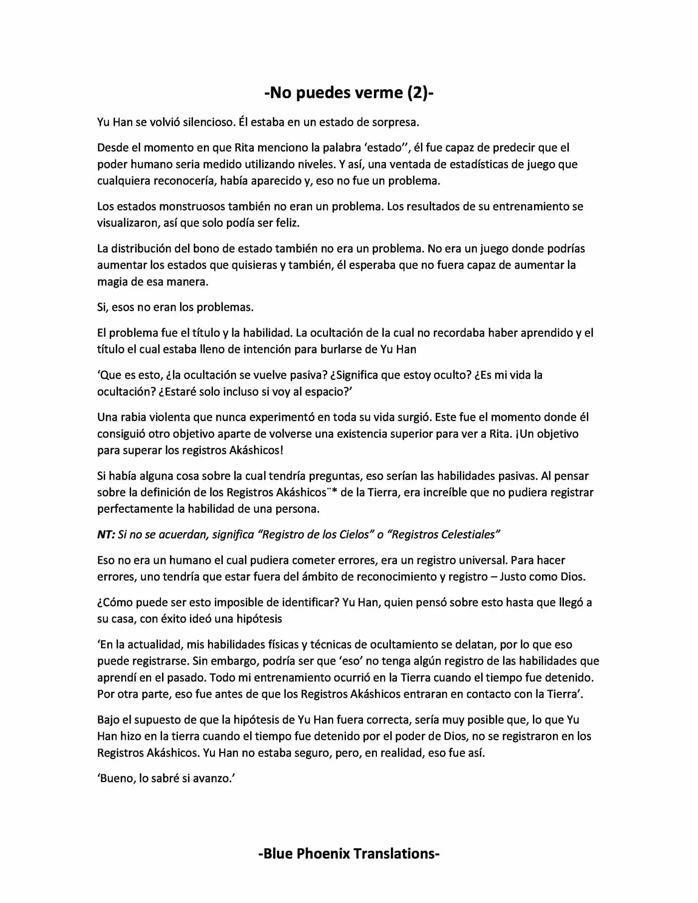 Everyone Else Is A Returnee (Novela) - Capítulo 5 - Página 1 - LectorTMOo