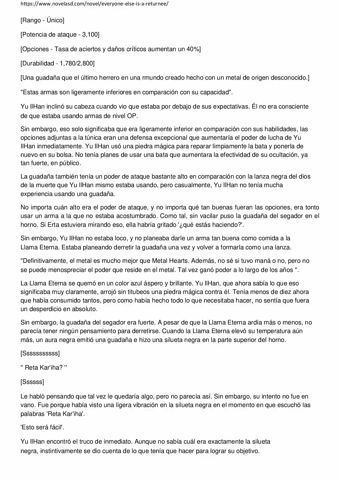 Everyone Else Is A Returnee (Novela) - Capítulo 50 - Página 3 - LectorTMOo
