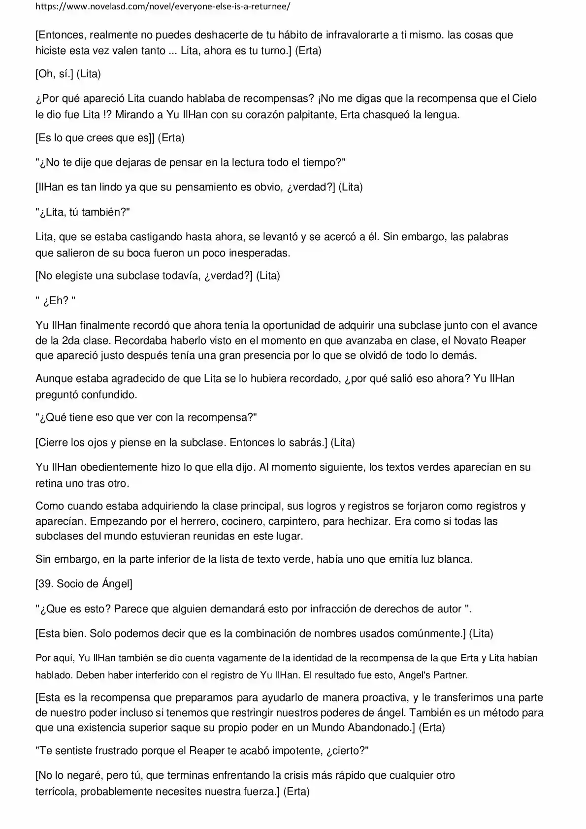 Everyone Else Is A Returnee (Novela) - Capítulo 51 - Página 3 - LectorTMOo