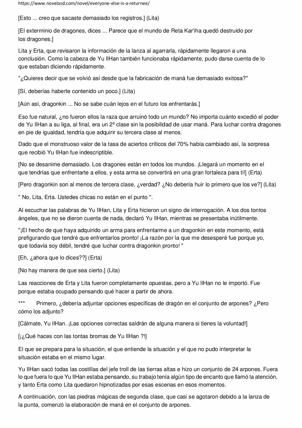 Everyone Else Is A Returnee (Novela) - Capítulo 52 - Página 3 - LectorTMOo