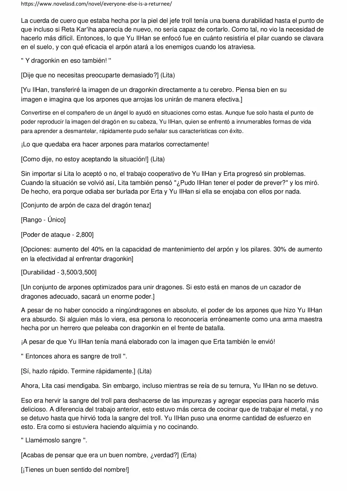 Everyone Else Is A Returnee (Novela) - Capítulo 52 - Página 4 - LectorTMOo