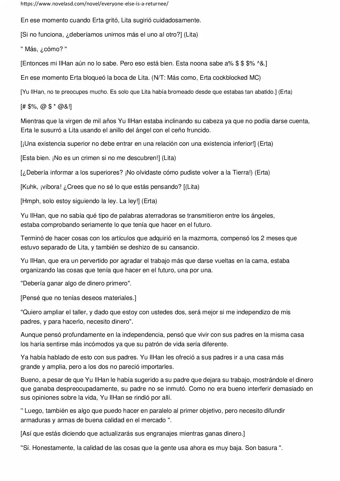 Everyone Else Is A Returnee (Novela) - Capítulo 53 - Página 4 - LectorTMOo