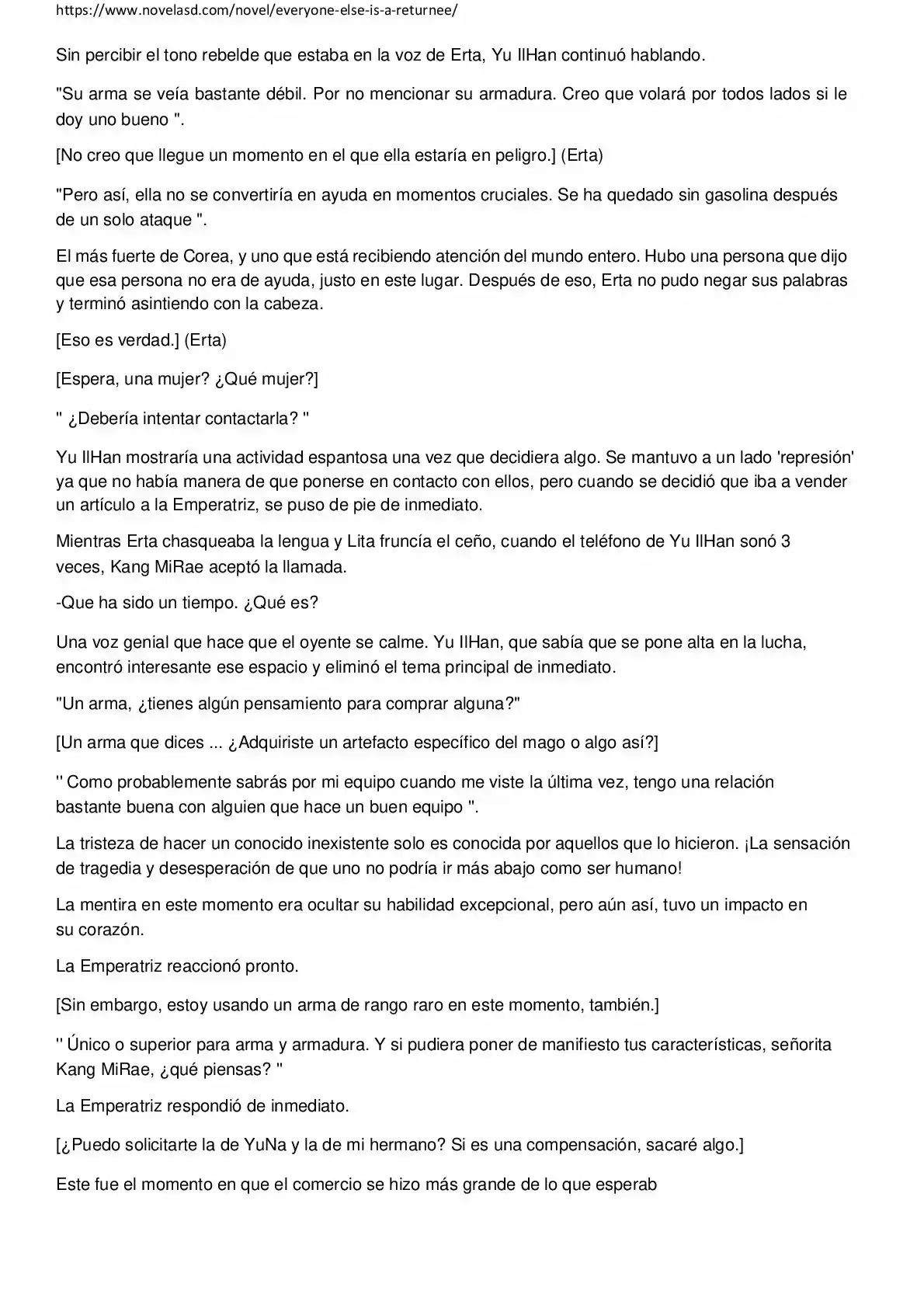 Everyone Else Is A Returnee (Novela) - Capítulo 53 - Página 6 - LectorTMOo
