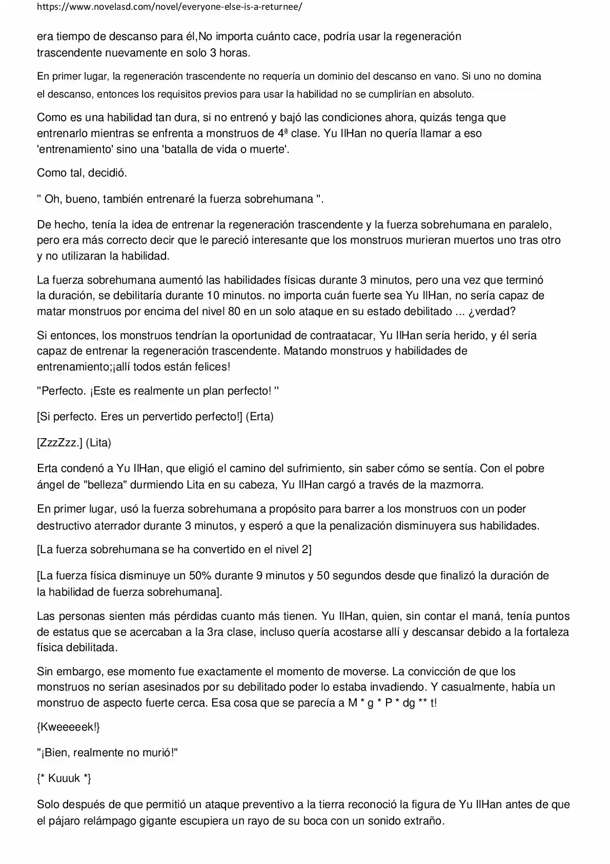 Everyone Else Is A Returnee (Novela) - Capítulo 55 - Página 3 - LectorTMOo