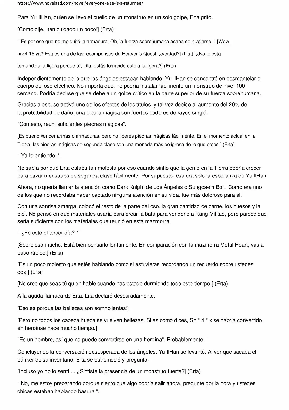 Everyone Else Is A Returnee (Novela) - Capítulo 56 - Página 2 - LectorTMOo