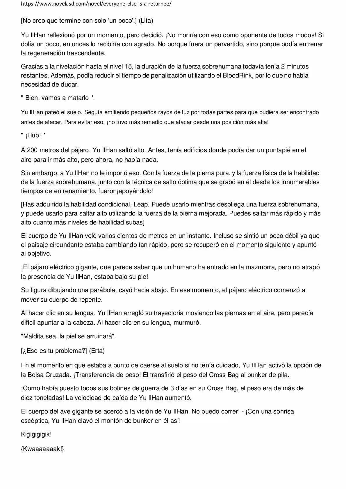 Everyone Else Is A Returnee (Novela) - Capítulo 56 - Página 4 - LectorTMOo