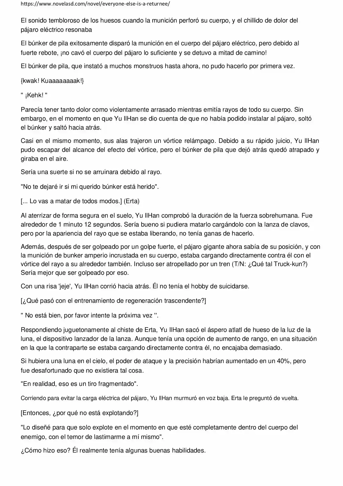 Everyone Else Is A Returnee (Novela) - Capítulo 56 - Página 5 - LectorTMOo