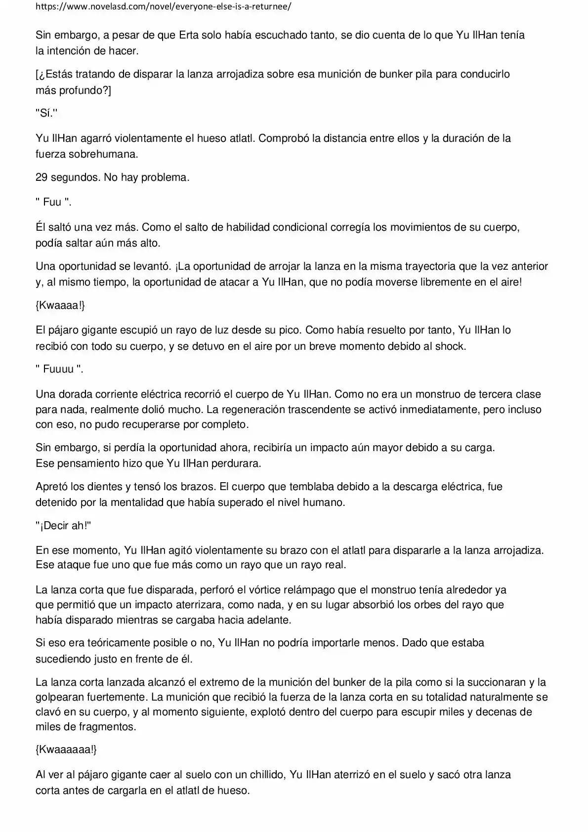 Everyone Else Is A Returnee (Novela) - Capítulo 56 - Página 6 - LectorTMOo