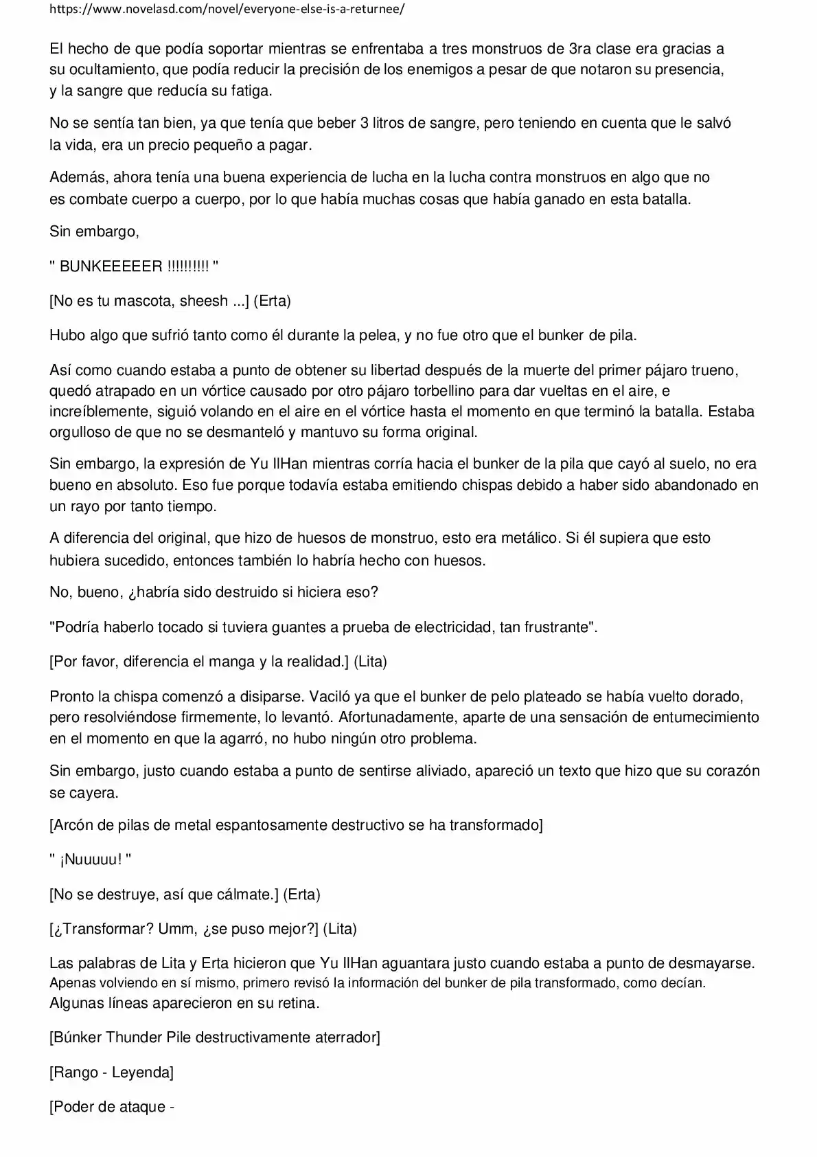 Everyone Else Is A Returnee (Novela) - Capítulo 57 - Página 2 - LectorTMOo