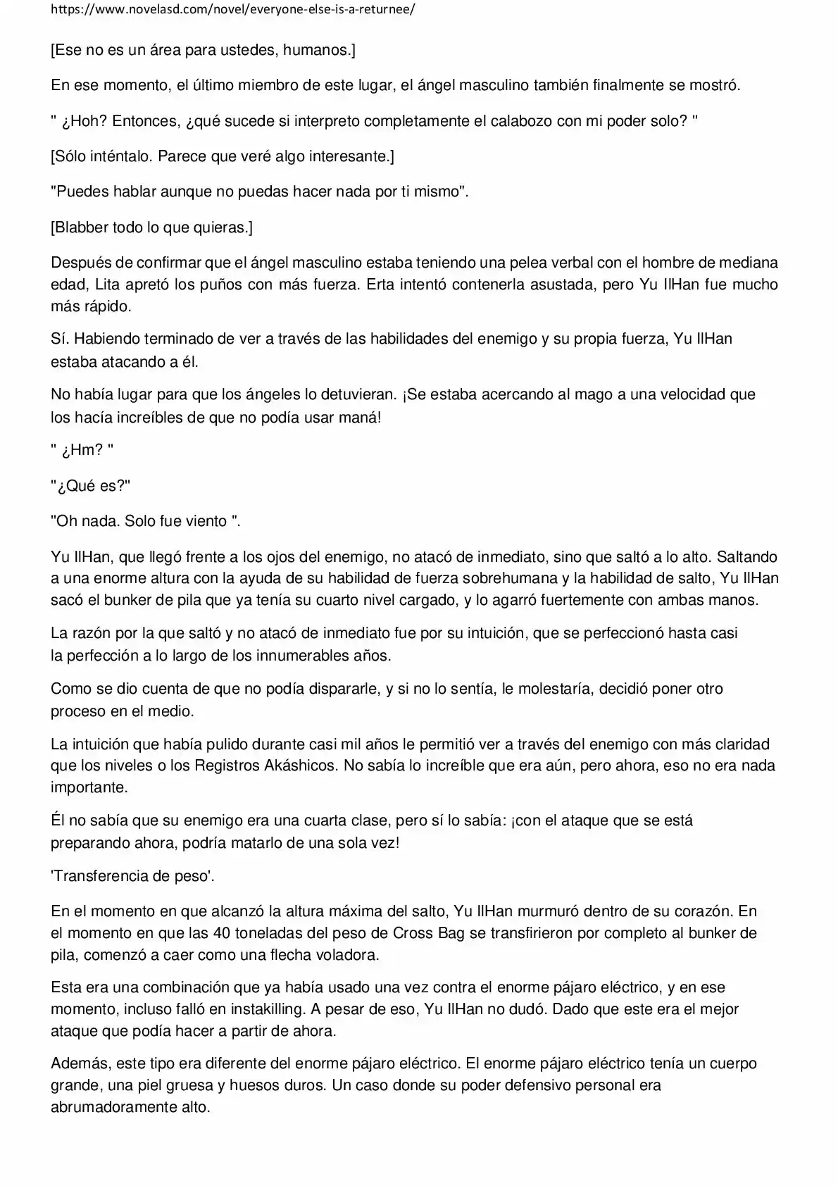 Everyone Else Is A Returnee (Novela) - Capítulo 59 - Página 5 - LectorTMOo