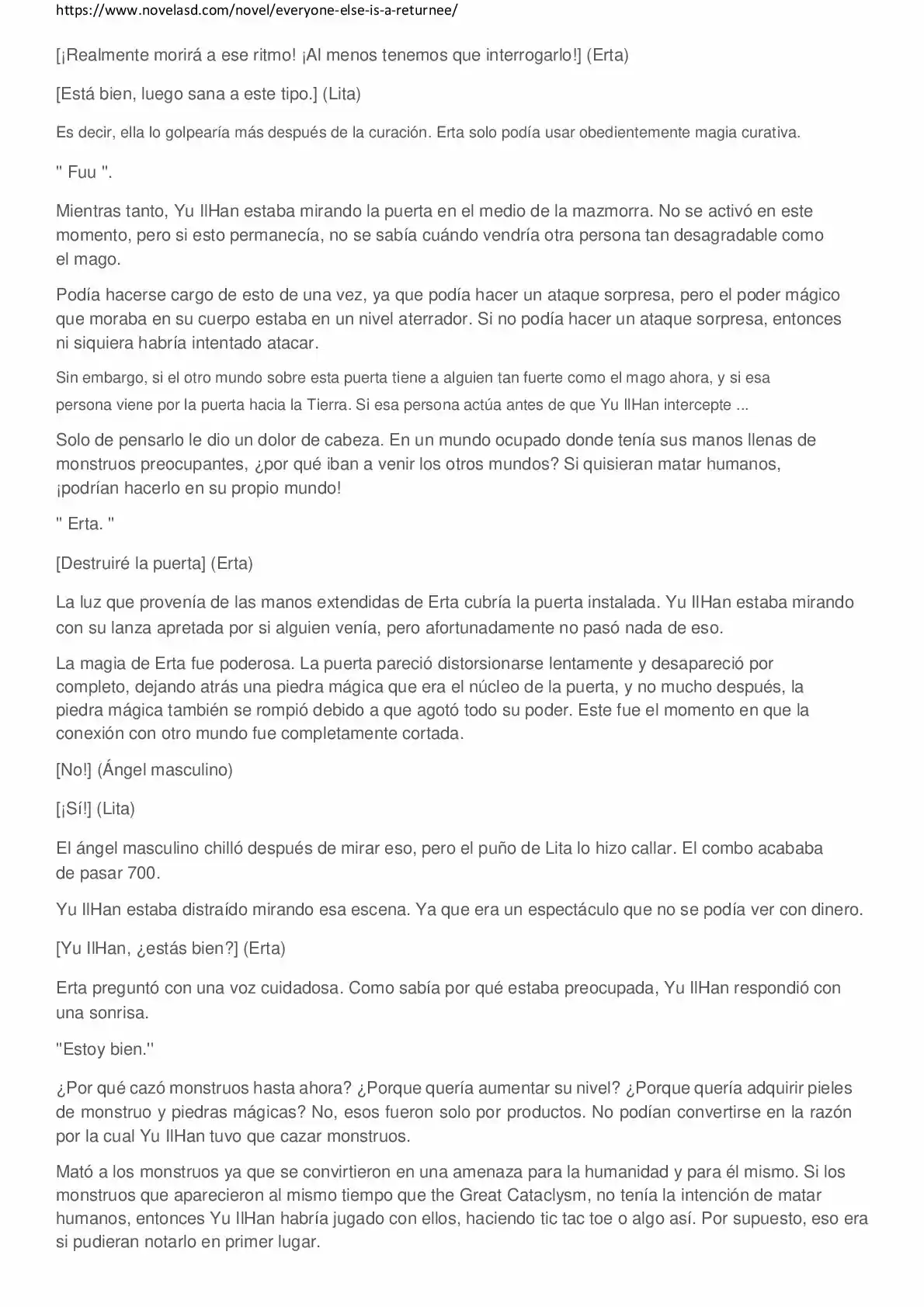 Everyone Else Is A Returnee (Novela) - Capítulo 60 - Página 2 - LectorTMOo