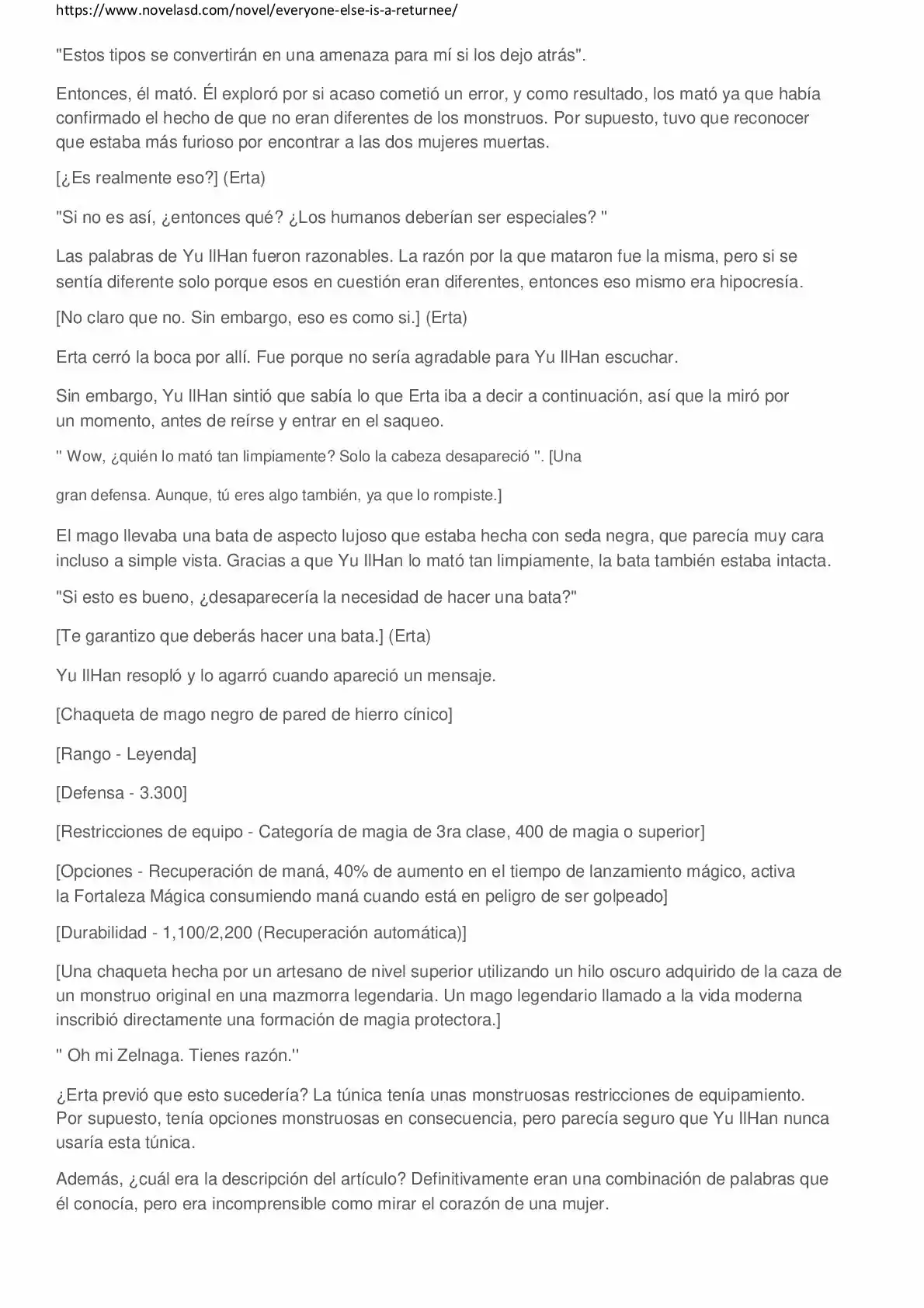 Everyone Else Is A Returnee (Novela) - Capítulo 60 - Página 3 - LectorTMOo