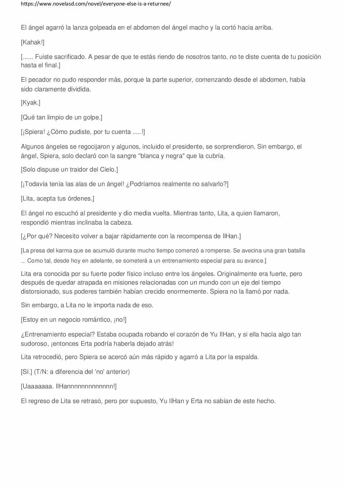 Everyone Else Is A Returnee (Novela) - Capítulo 61 - Página 7 - LectorTMOo