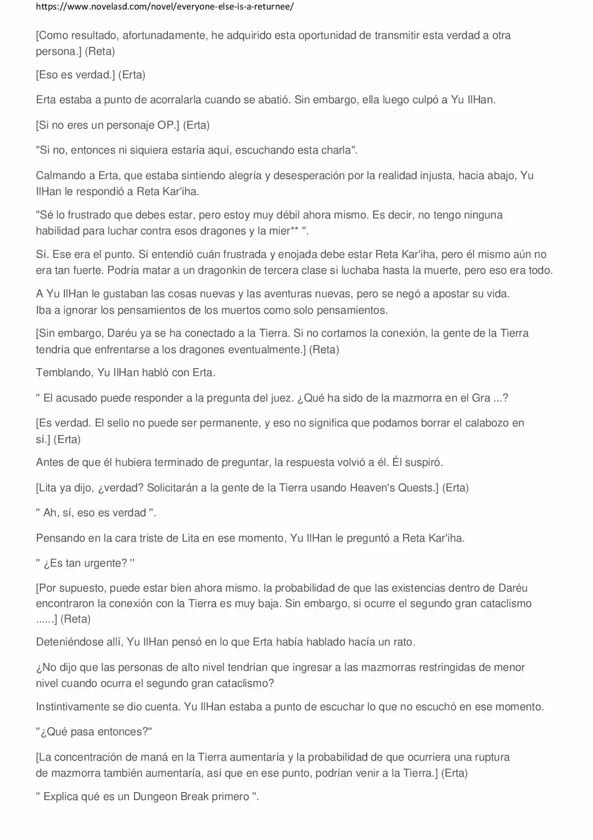 Everyone Else Is A Returnee (Novela) - Capítulo 62 - Página 3 - LectorTMOo