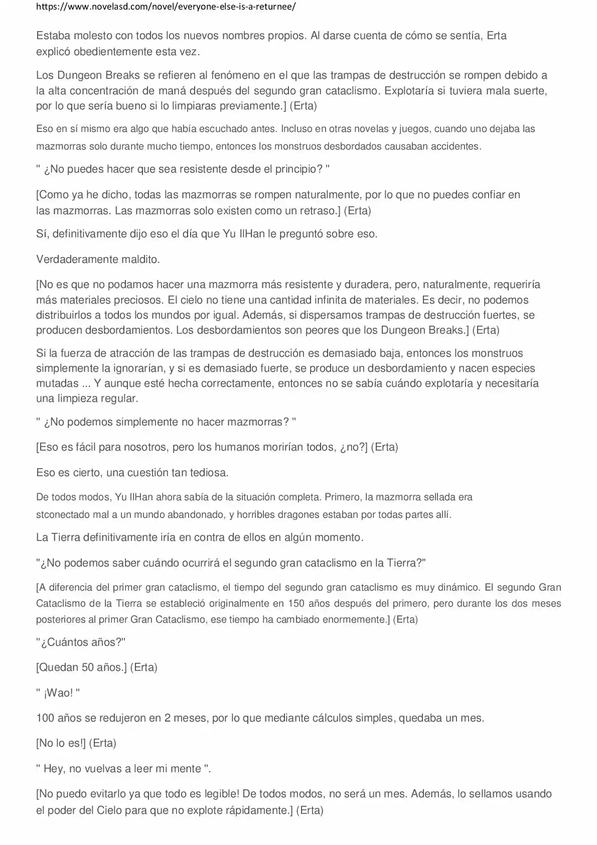Everyone Else Is A Returnee (Novela) - Capítulo 62 - Página 4 - LectorTMOo