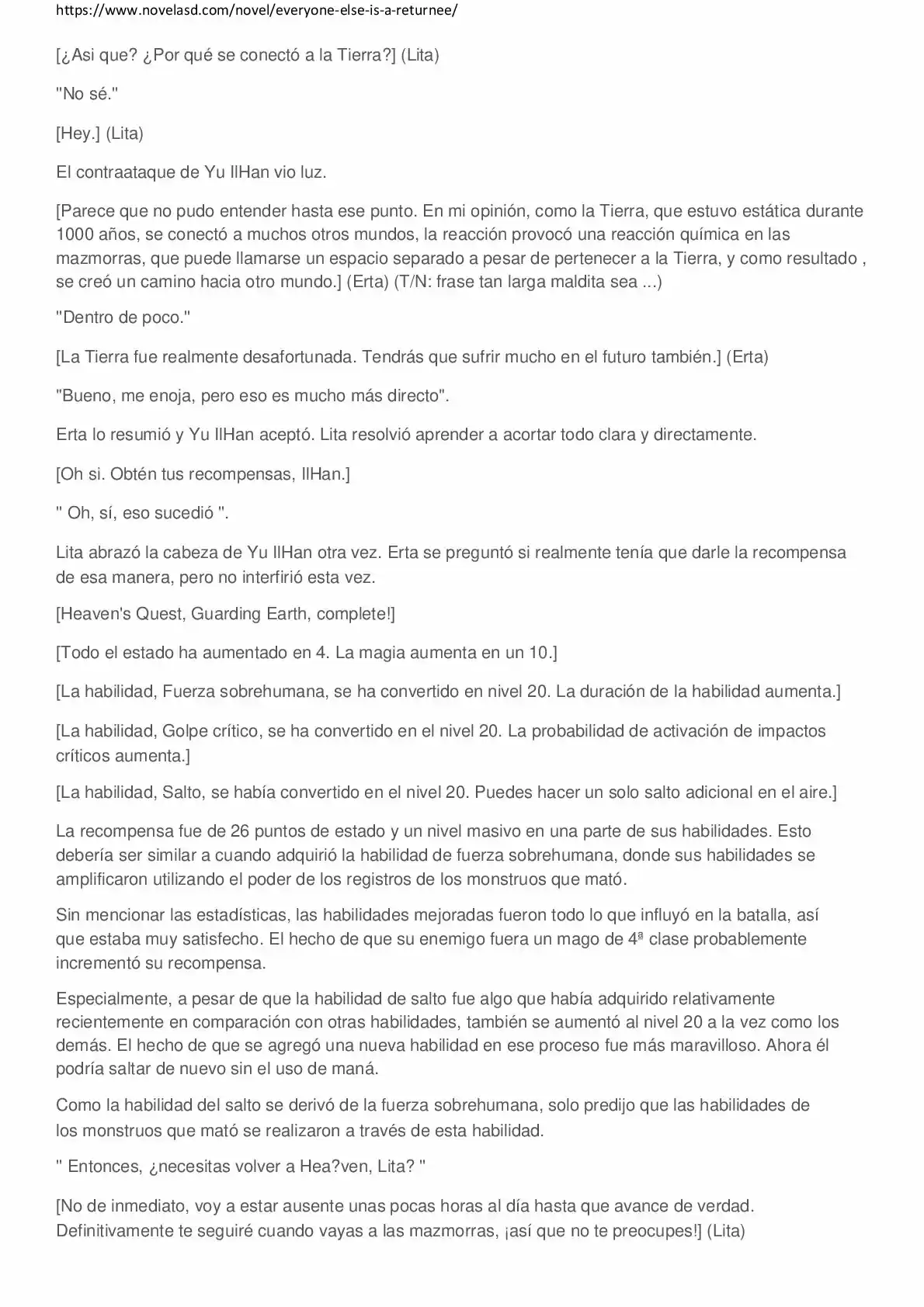 Everyone Else Is A Returnee (Novela) - Capítulo 63 - Página 4 - LectorTMOo