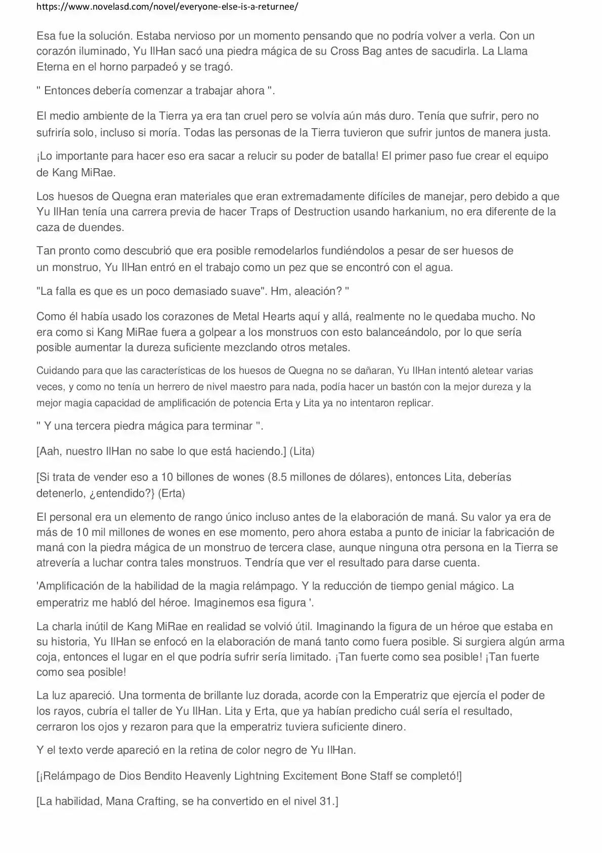 Everyone Else Is A Returnee (Novela) - Capítulo 63 - Página 5 - LectorTMOo