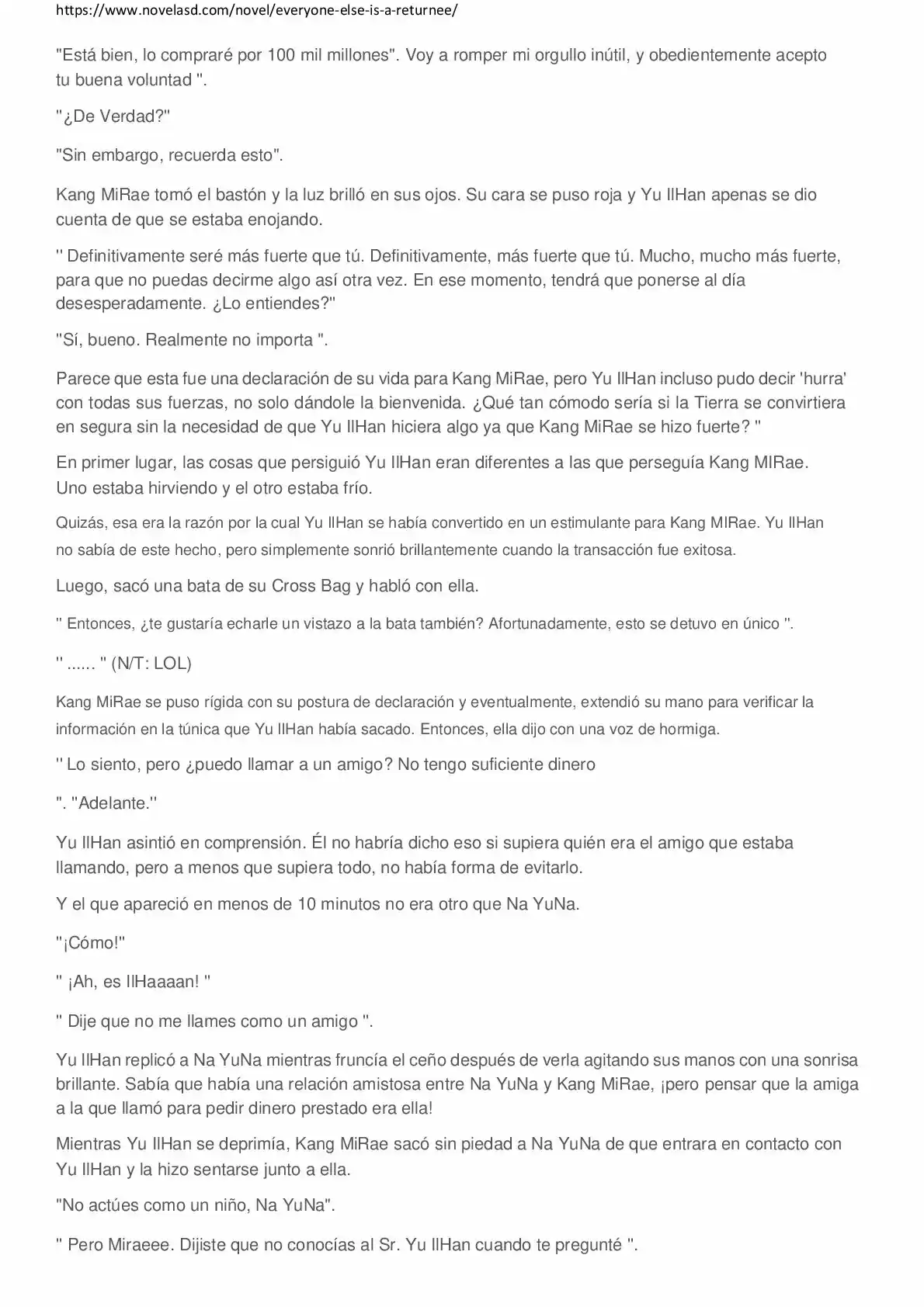Everyone Else Is A Returnee (Novela) - Capítulo 64 - Página 4 - LectorTMOo