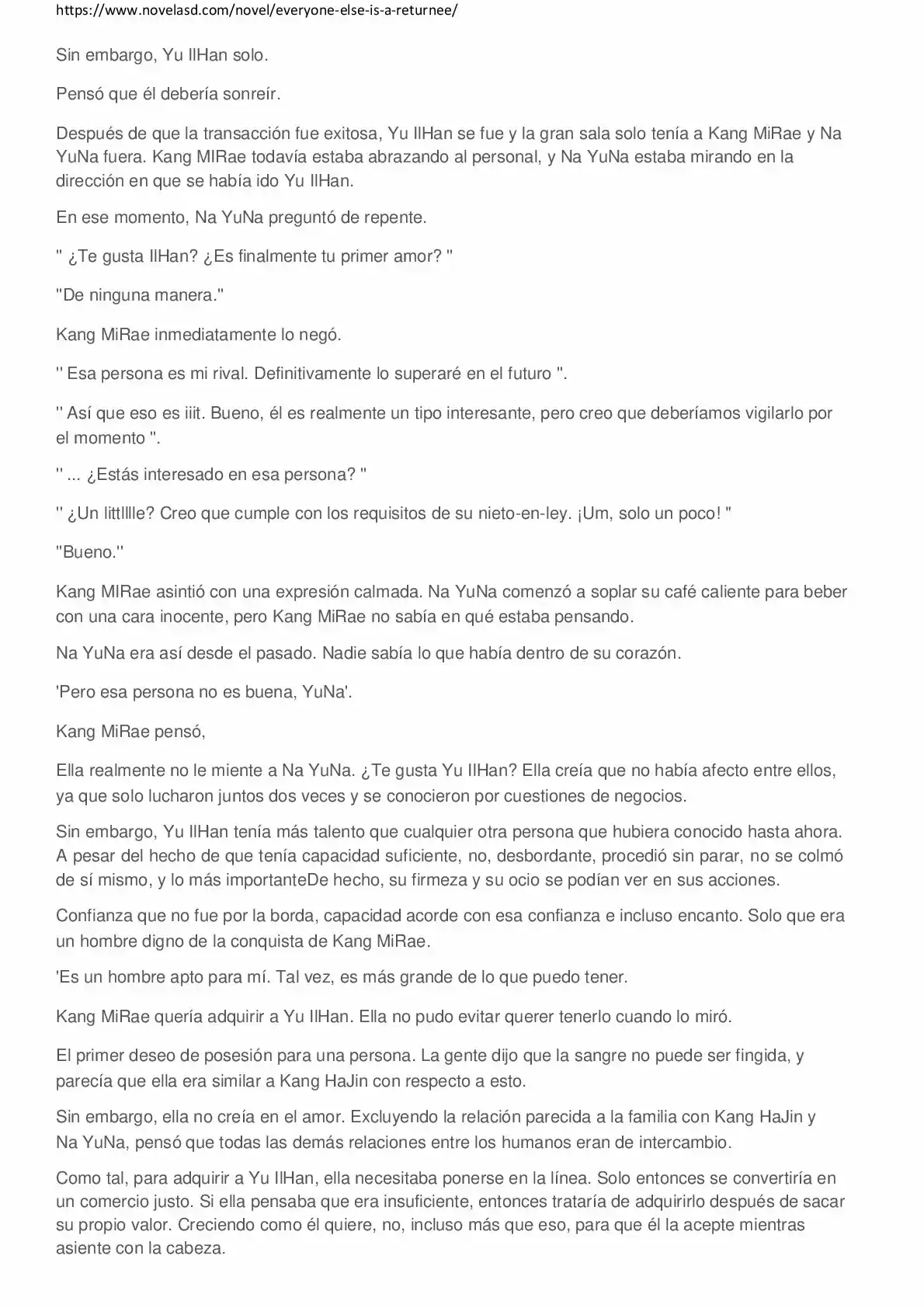 Everyone Else Is A Returnee (Novela) - Capítulo 64 - Página 6 - LectorTMOo