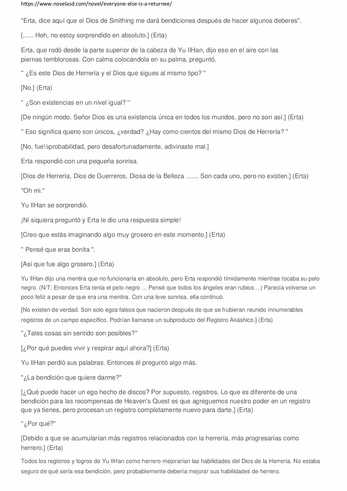 Everyone Else Is A Returnee (Novela) - Capítulo 65 - Página 6 - LectorTMOo