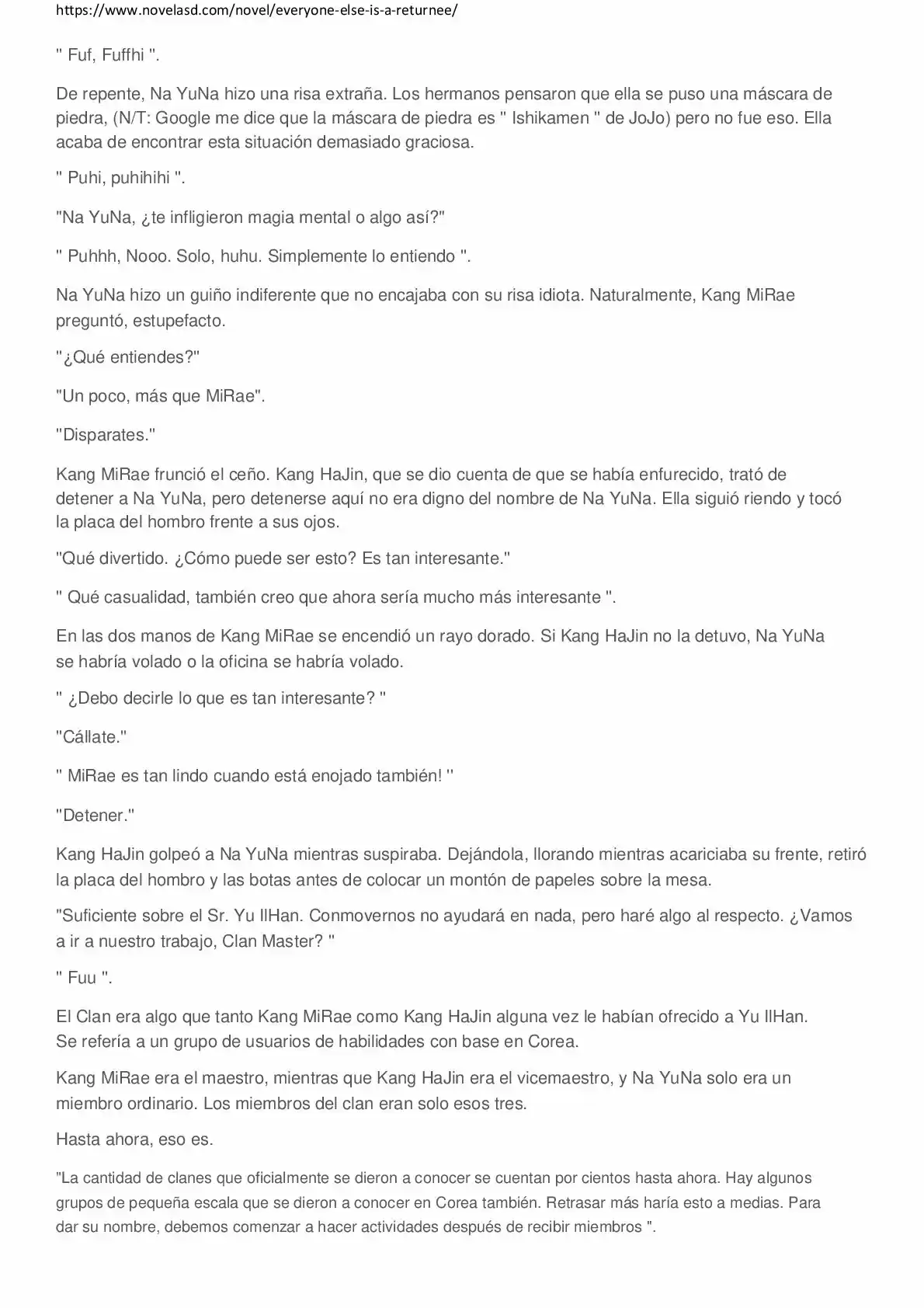 Everyone Else Is A Returnee (Novela) - Capítulo 66 - Página 5 - LectorTMOo