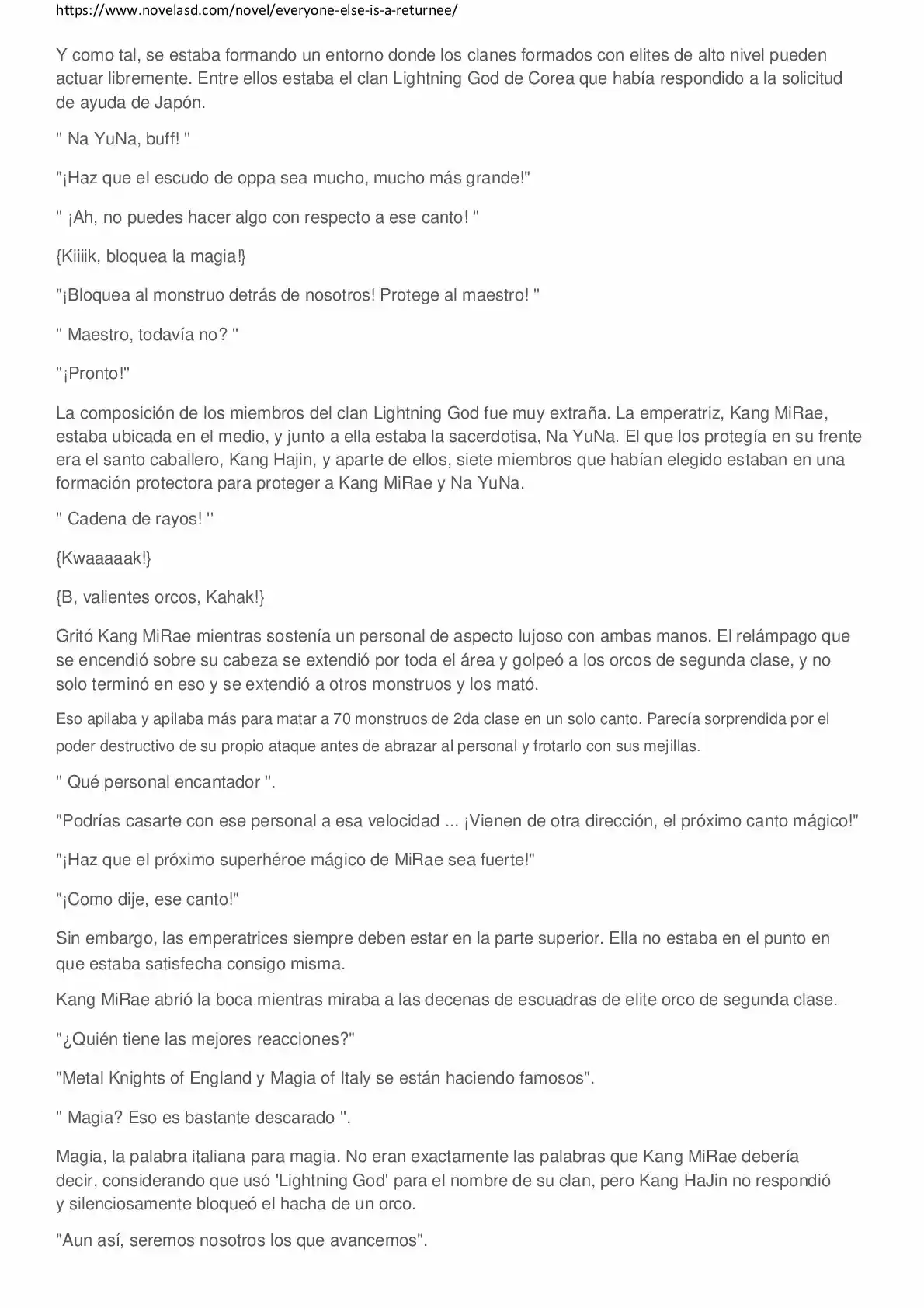 Everyone Else Is A Returnee (Novela) - Capítulo 68 - Página 3 - LectorTMOo
