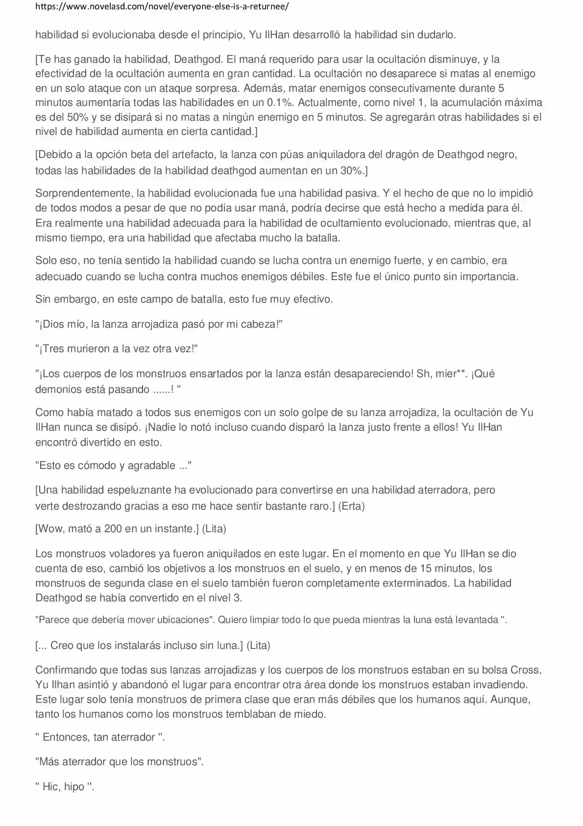 Everyone Else Is A Returnee (Novela) - Capítulo 69 - Página 2 - LectorTMOo