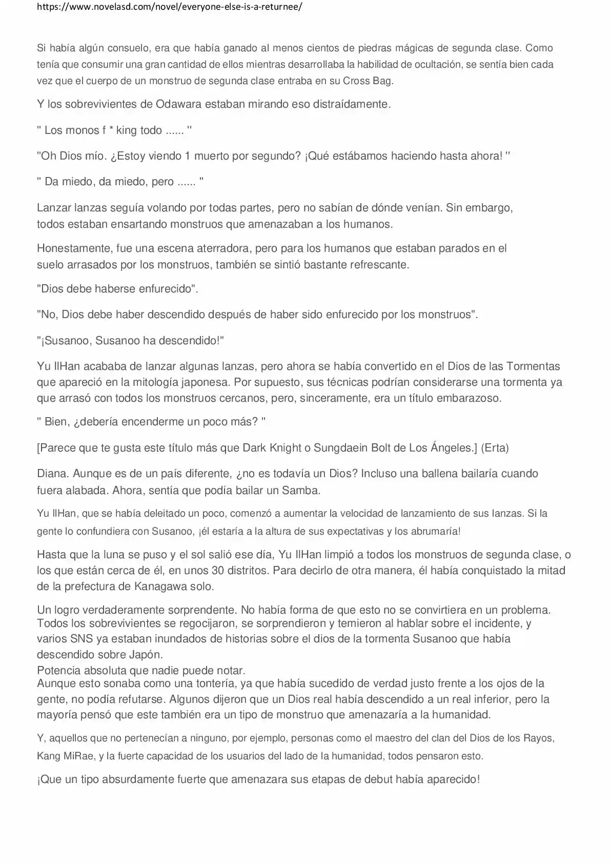 Everyone Else Is A Returnee (Novela) - Capítulo 69 - Página 5 - LectorTMOo