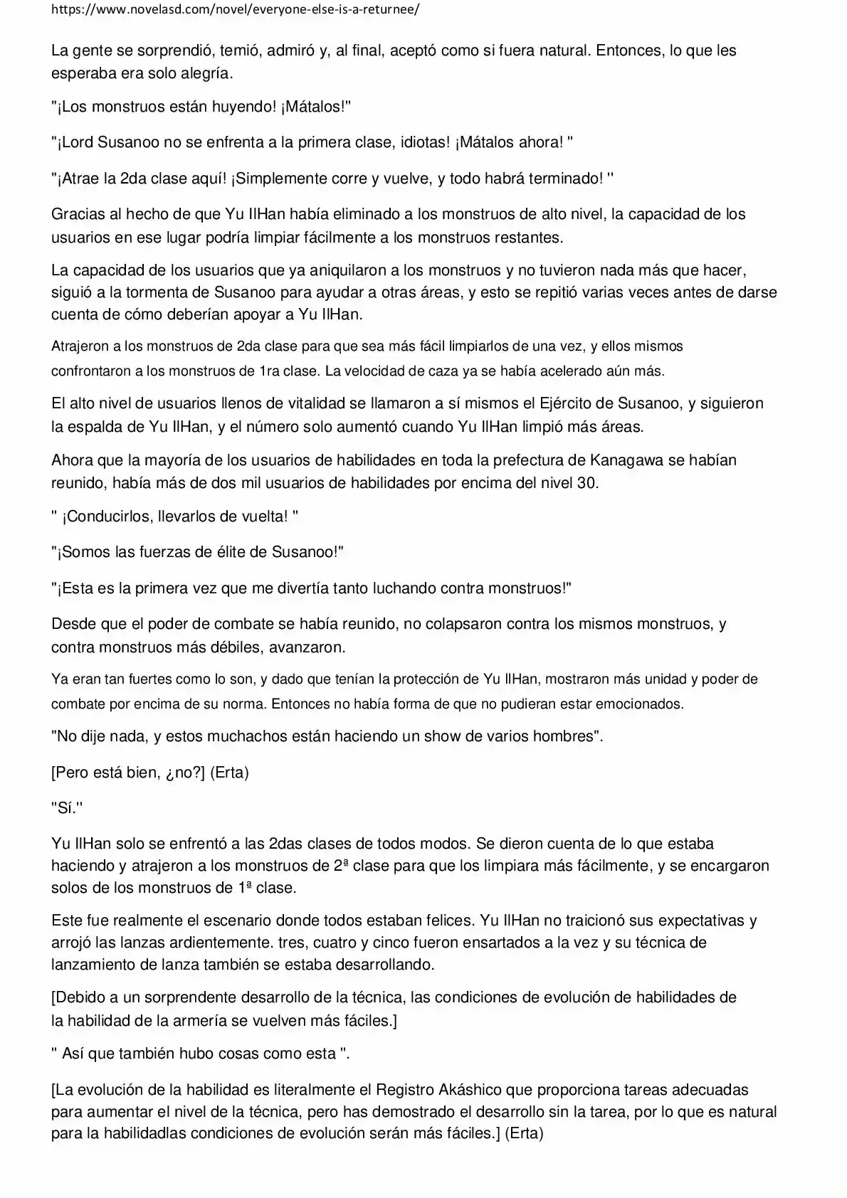 Everyone Else Is A Returnee (Novela) - Capítulo 70 - Página 2 - LectorTMOo