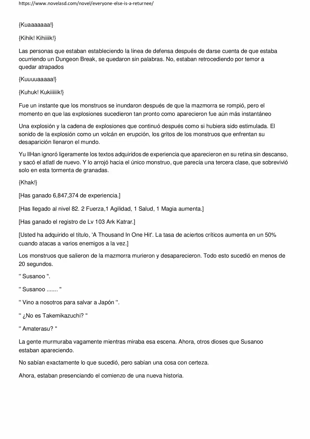 Everyone Else Is A Returnee (Novela) - Capítulo 70 - Página 6 - LectorTMOo