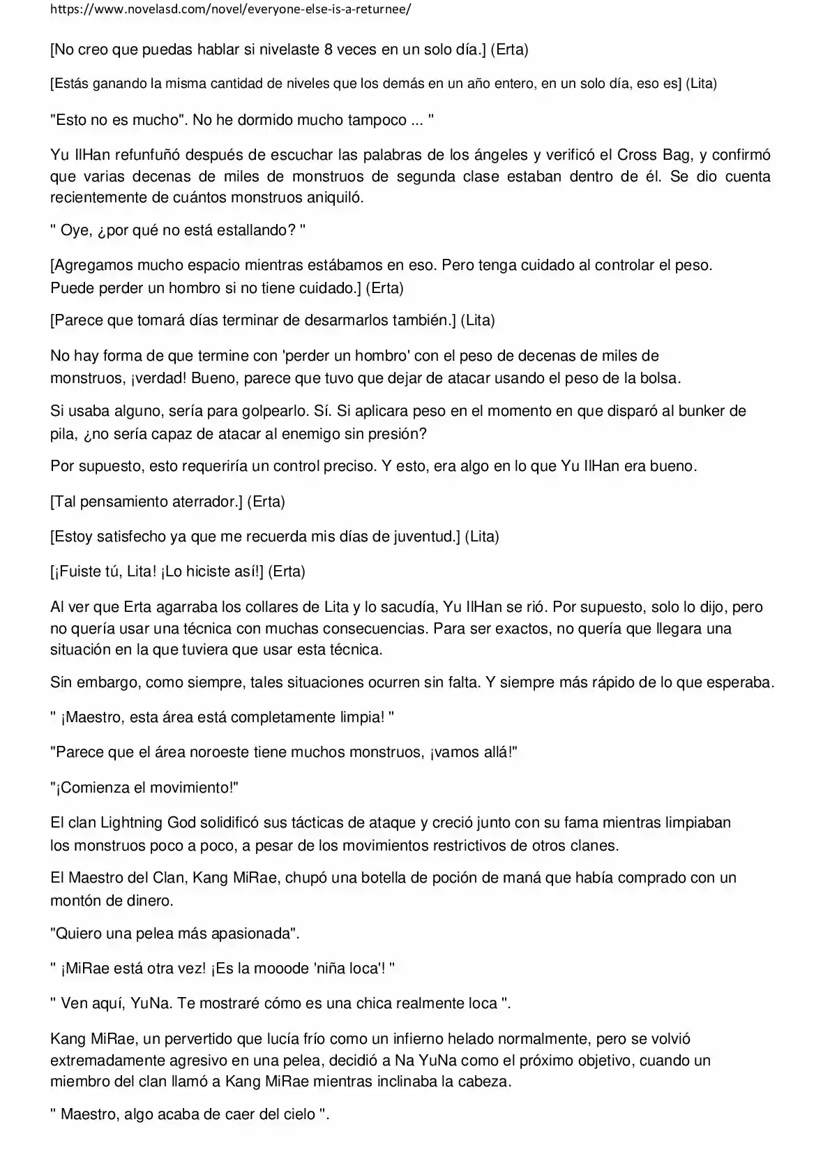 Everyone Else Is A Returnee (Novela) - Capítulo 71 - Página 5 - LectorTMOo